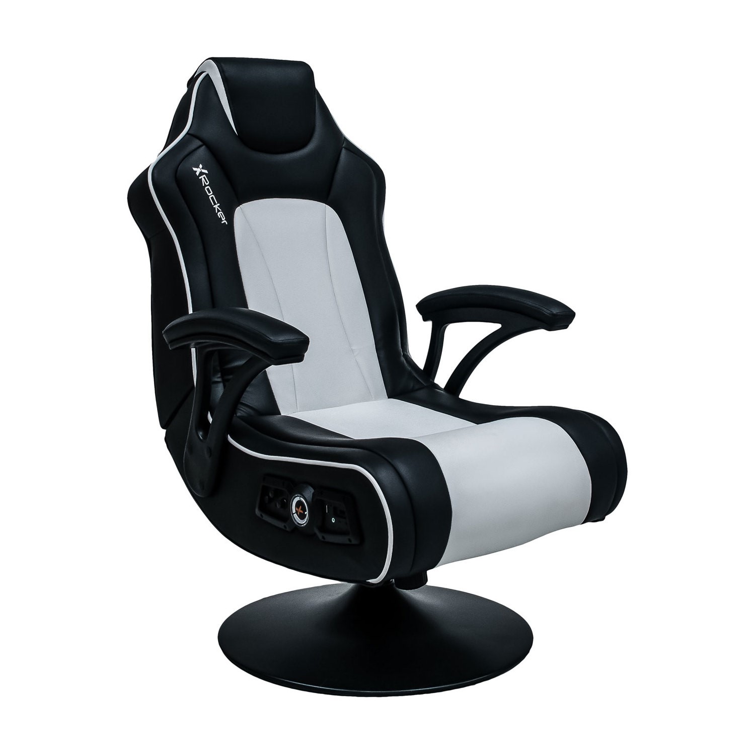 X Rocker Wireless Torque Gaming Chair - Black / White - Laptops Direct