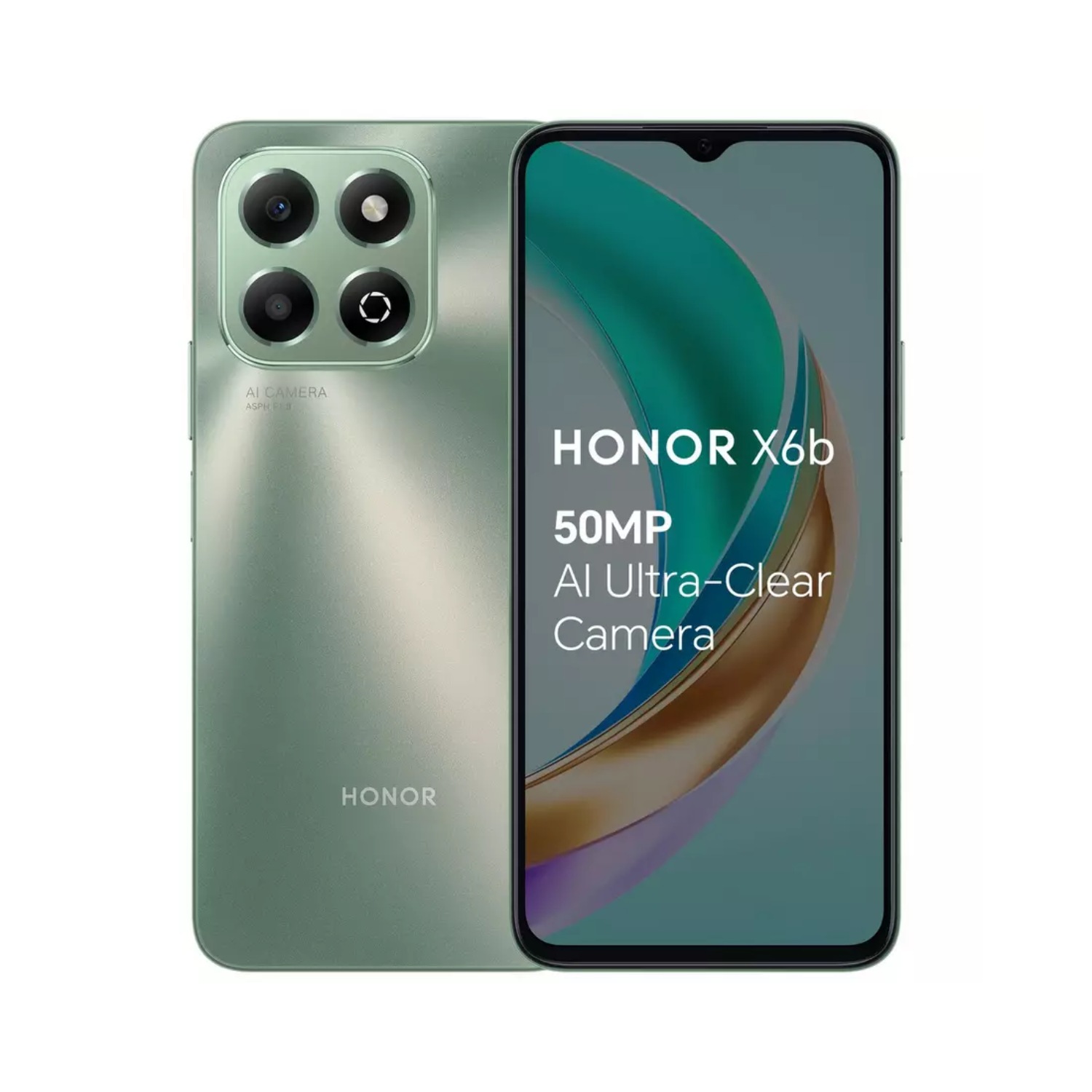 Honor X6b Forest Green 6.56 128GB 4G Unlocked & SIM Free Smartphone