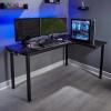 X Rocker Panther XL Left L-Shape Corner Gaming Desk