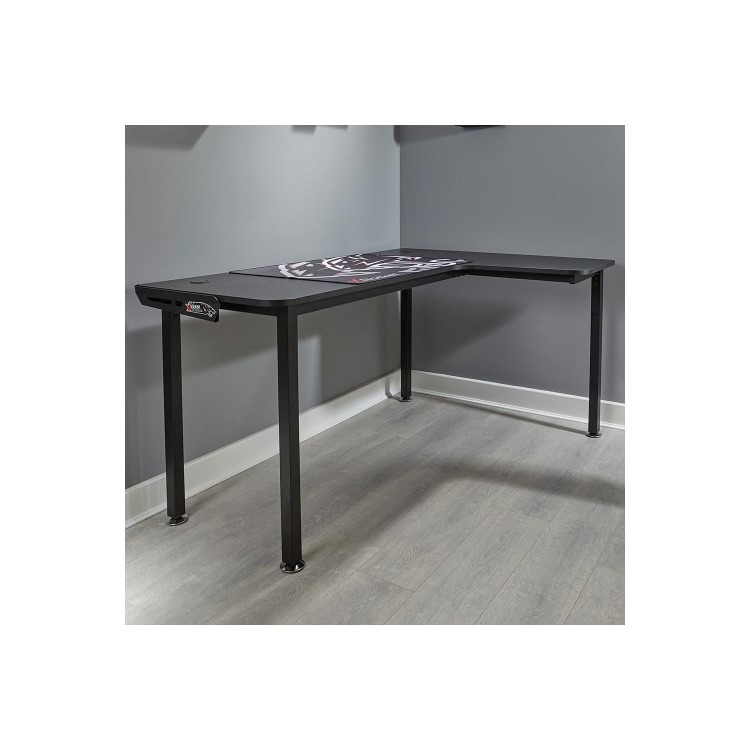 X Rocker Panther XL Left L-Shape Corner Gaming Desk
