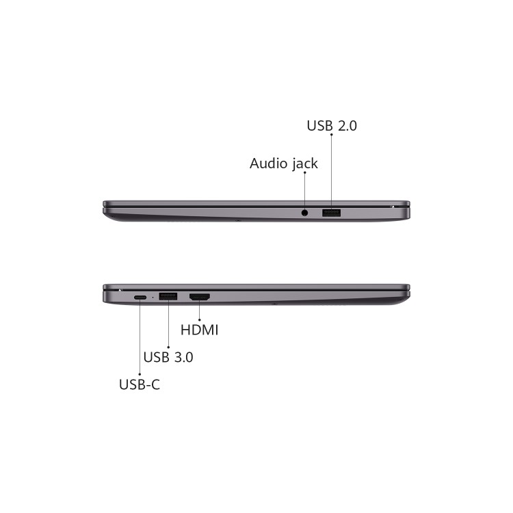 Huawei MateBook D14 2020 Core i5-10210U 8GB 512GB SSD 14 Inch GeForce MX 250 Windows 10 Laptop
