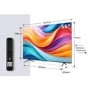 Refurbished TCL C655K 55" 4K Ultra HD with HDR10+ Freeview HD QLED Smart TV