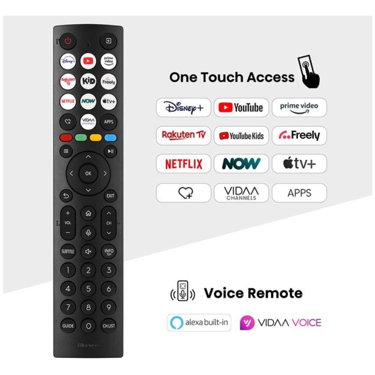 Hisense E7N PRO Series 55 inch 4K QLED Smart TV