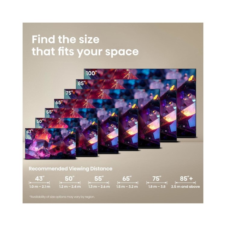 Hisense 55E7STUK PRO 55 Inch 4K QLED Smart TV – Ultra HD 144Hz HDR Freely & Dolby Vision