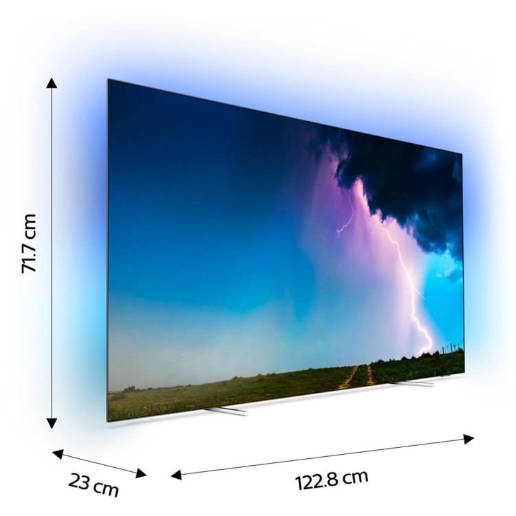 Philips 55OLED754/12 55" 4K Ultra HD HDR Smart OLED TV with Amblilight
