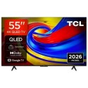 55P7L-UK TCL 55P7L-UK 55 Inch QLED 4K Google TV – Dolby Vision Dolby Atmos & Game Master Gaming