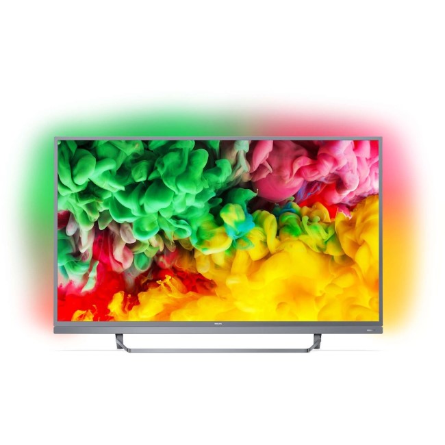 GRADE A1 - Philips 55PUS6803 55" 4K Ultra HD Smart HDR LED TV with 1 Year Warranty - Wall Mount Only No Stand Provided