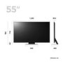 LG  QNED MiniLED QNED86 55" 4K Smart TV 