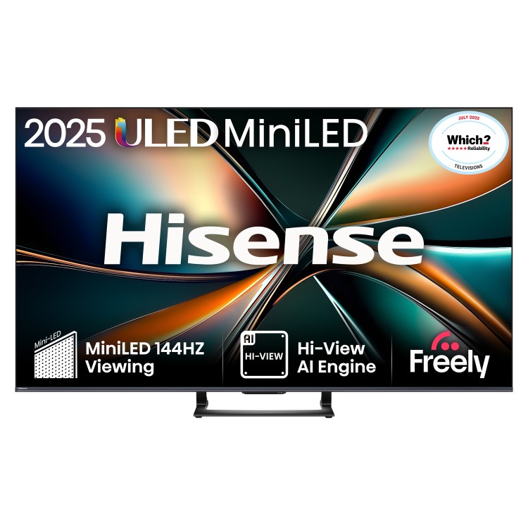 Hisense U7QTUK 55 inch Smart 4K Ultra HD Mini-LED TV