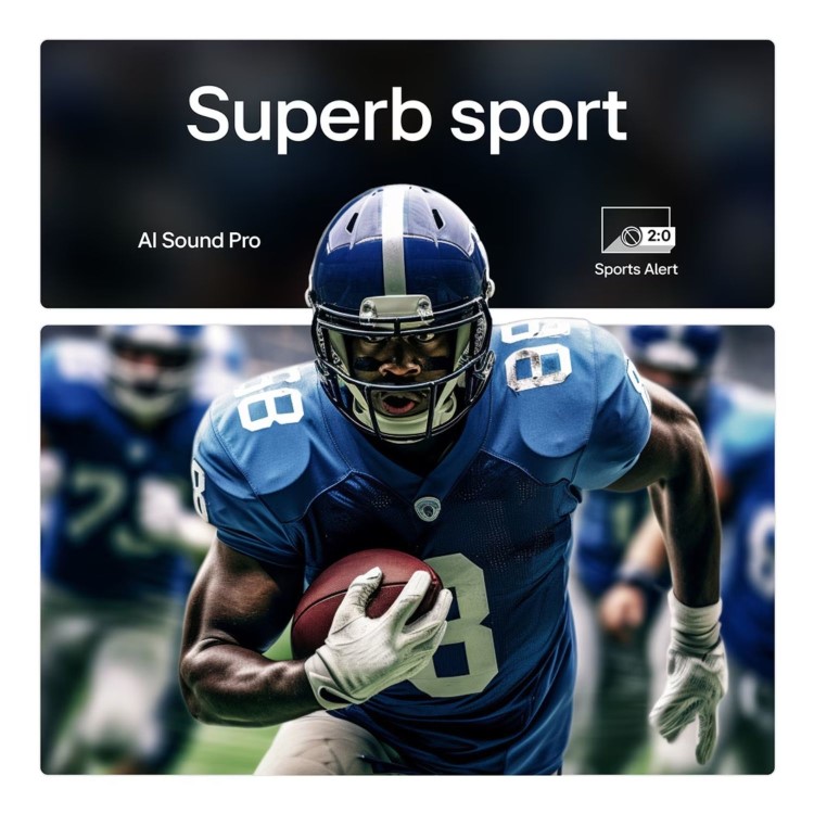 LG 55UA74006LB 55 4K Ultra HD Smart TV – AI Processor HDR10 Pro & webOS