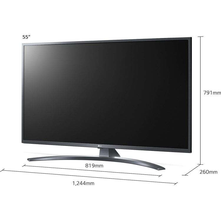 LG 55UM7400PLB 55" 4K Ultra HD Smart HDR LED TV with Freeview HD and Freesat