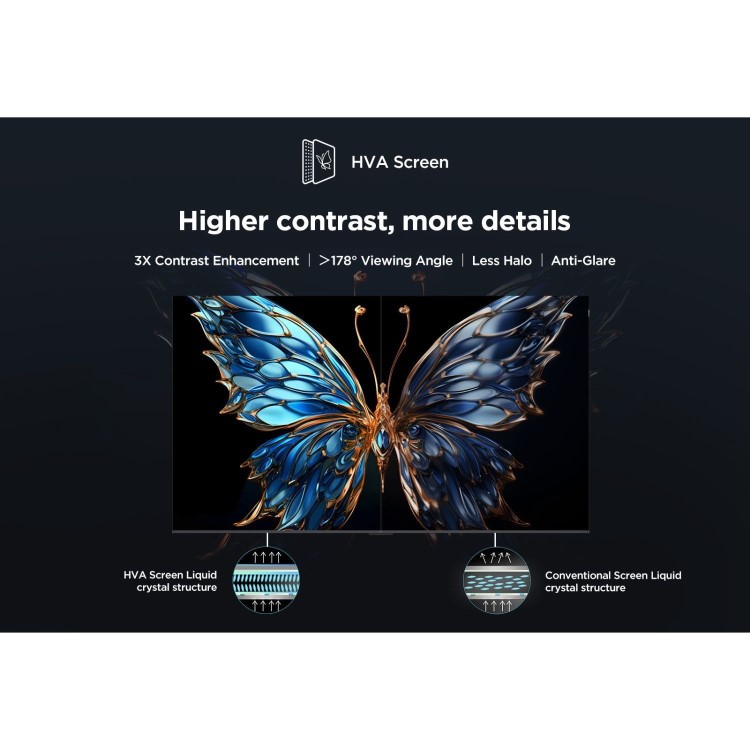 TCL 55V6C-UK 55-Inch 4K HDR Smart TV  Dolby Vision HDR10+ Google TV & Dolby Atmos