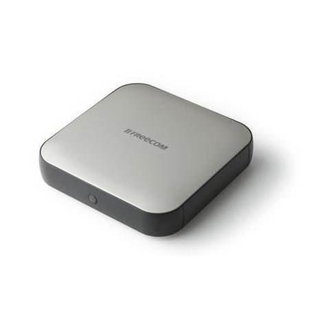 Freecom 1TB External Hard Drive Sq USB 3.0 - Silver