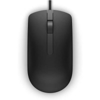 Dell MS116 Wired USB Optical Mouse in Black