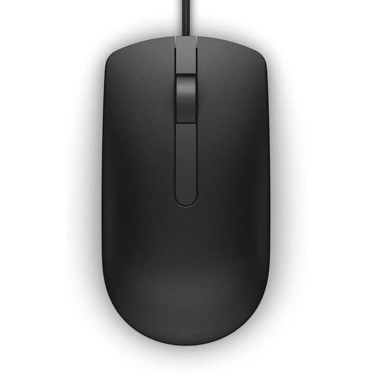 Dell MS116 Wired USB Optical Mouse in Black