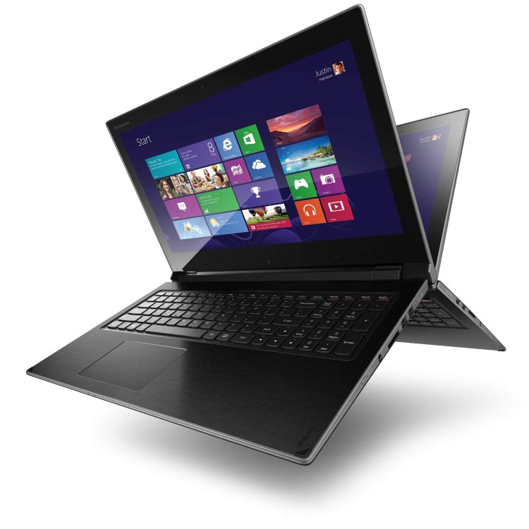 Box Opened Lenovo Flex 15D AMD A6 8GB 1TB Windows 8.1 15.6 inch Touchscreen Convertible Laptop