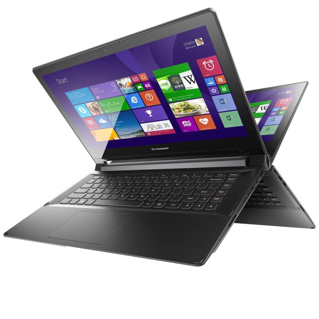 Refurbished Grade A1 Lenovo Flex 2 14D AMD E1-6010 4GB 500GB Windows 8.1 14 inch Touchscreen Convertible Laptop