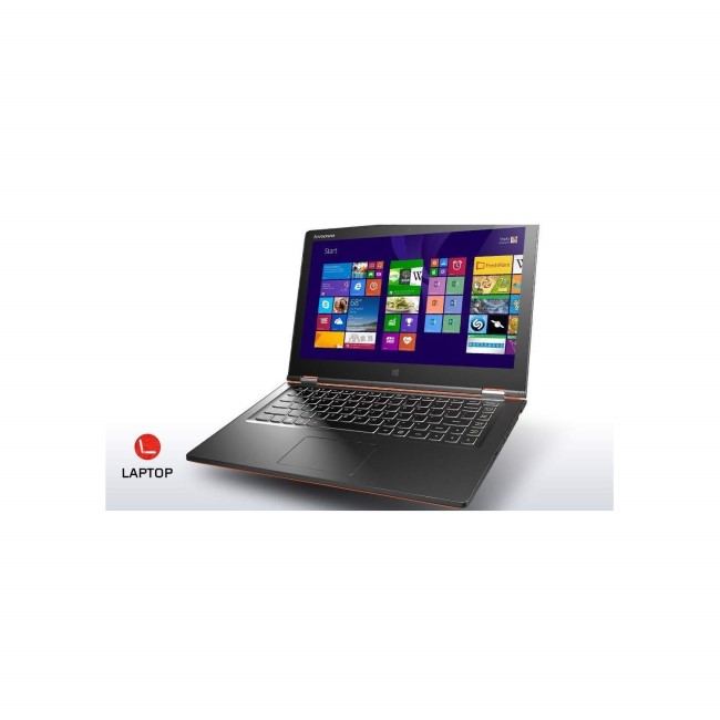 Lenovo YOGA 2 Intel Core  I3-4030U 4GB 500G + 8GB SSD Hybrid HDD Windows 8.1 13.3 Inch Convertible Laptop - Clementine Orange