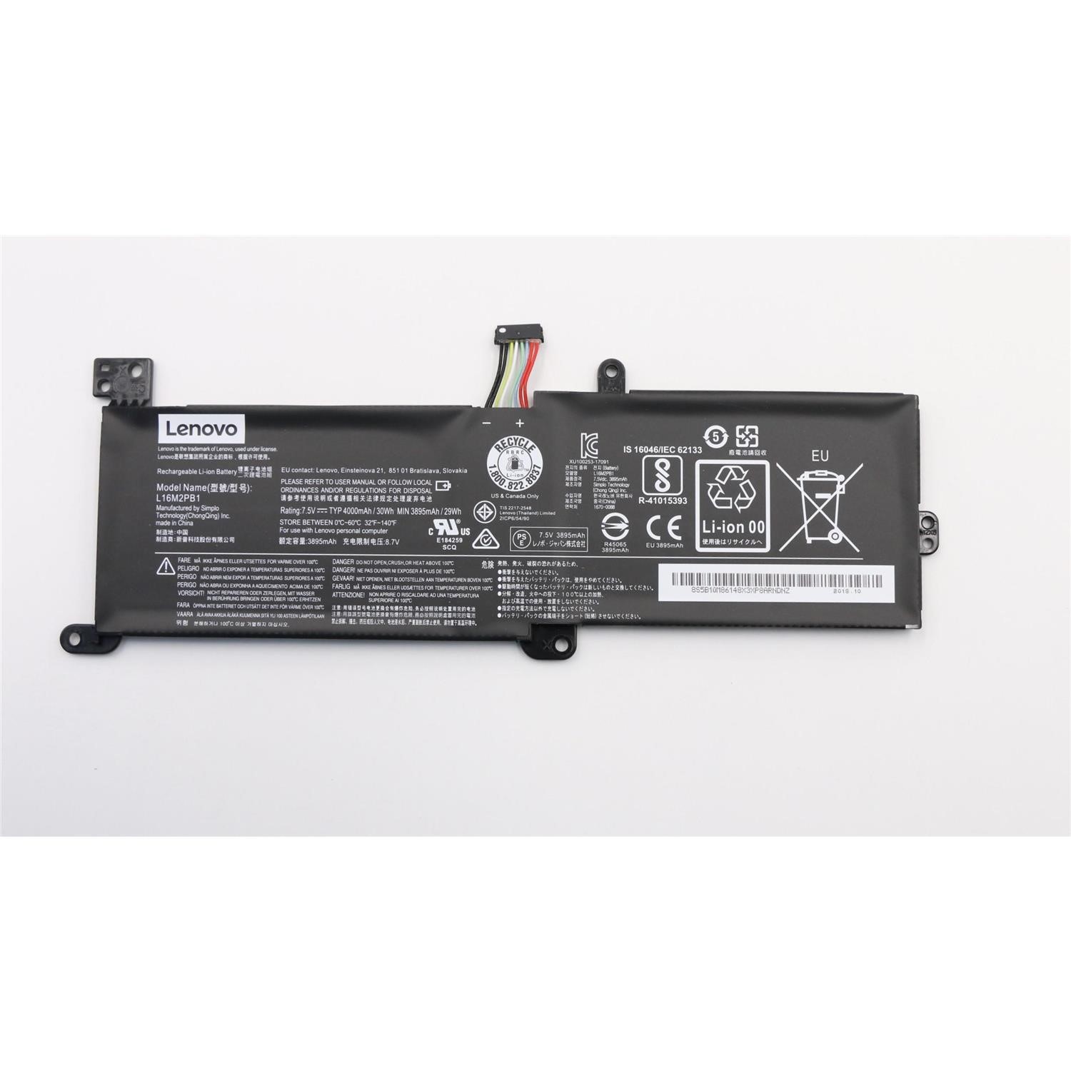 Lenovo 5B10M86148 Battery 30 WH 2 Cell - Image 4