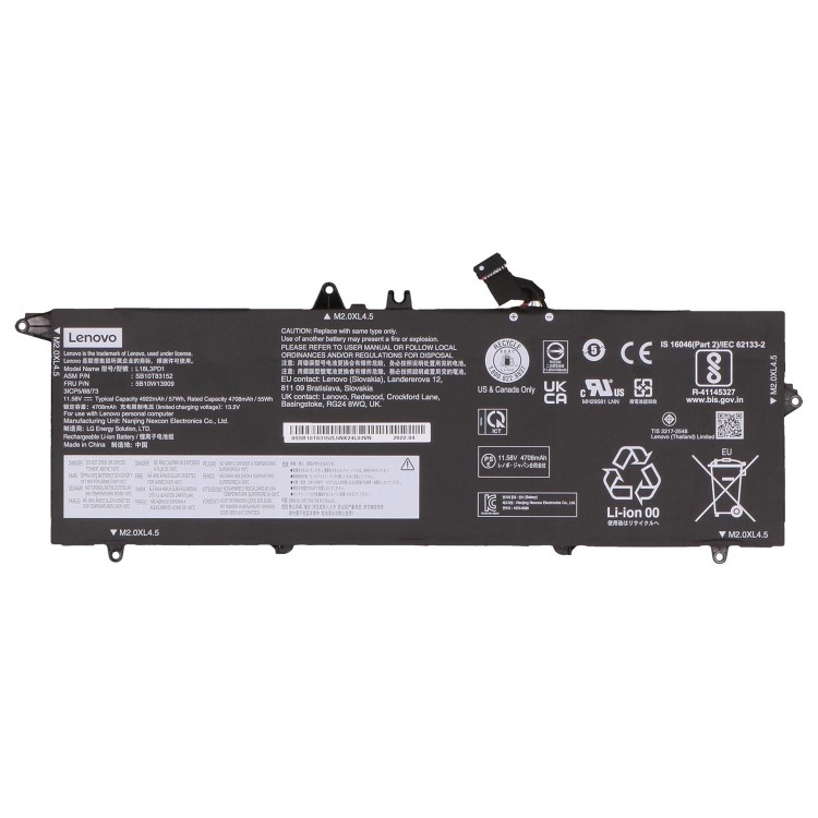 Lenovo Laptop Battery Pack 11.52V 4950mAh