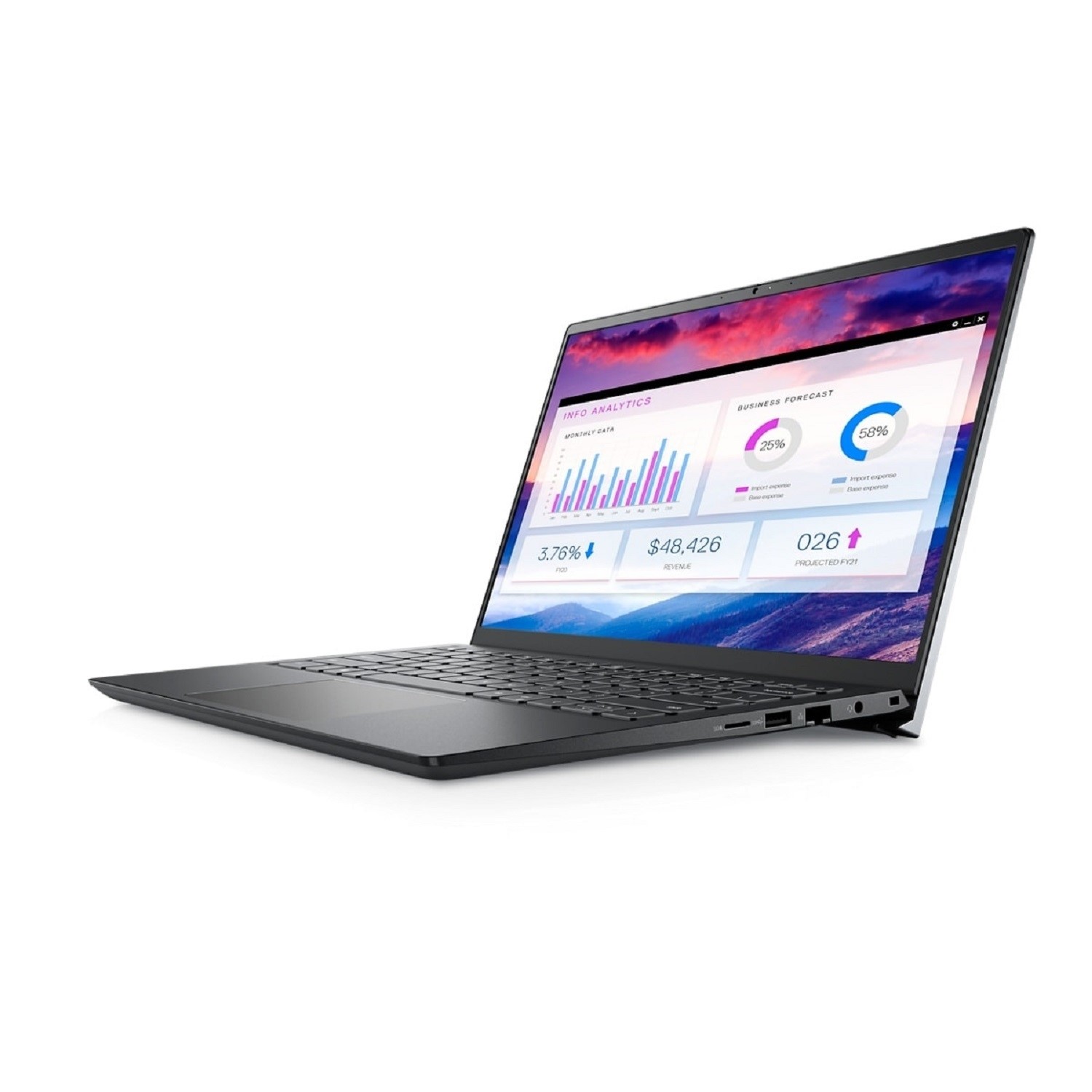 dell Vostro 5410 Core i5-11320H 8GB 256GB SSD 14 Inch Windows 10 Pro Laptop