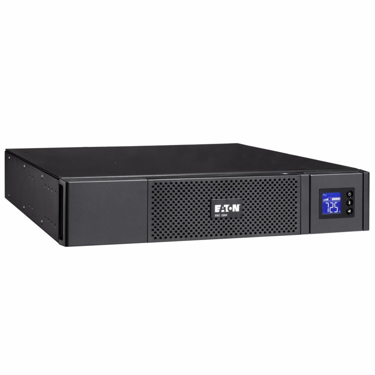 Eaton 5SC - UPS (rack-mountable / external) - AC 220/230/240 V - 1980 Watt - 2200 VA - 1-phase - RS-232, USB - output connectors: 9 - 2U - 19" - black