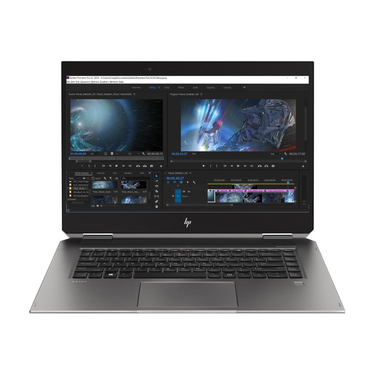 HP ZBook x360 G5 Core i7-8750H 16GB 512GB SSD 15.6 Inch Touchscreen Quadro P1000 4GB Windows 10 Pro 