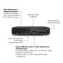 HP Elite Mini 800 G9 Core i5-12500T 8GB 256GB SSD Windows 10 Pro Desktop PC