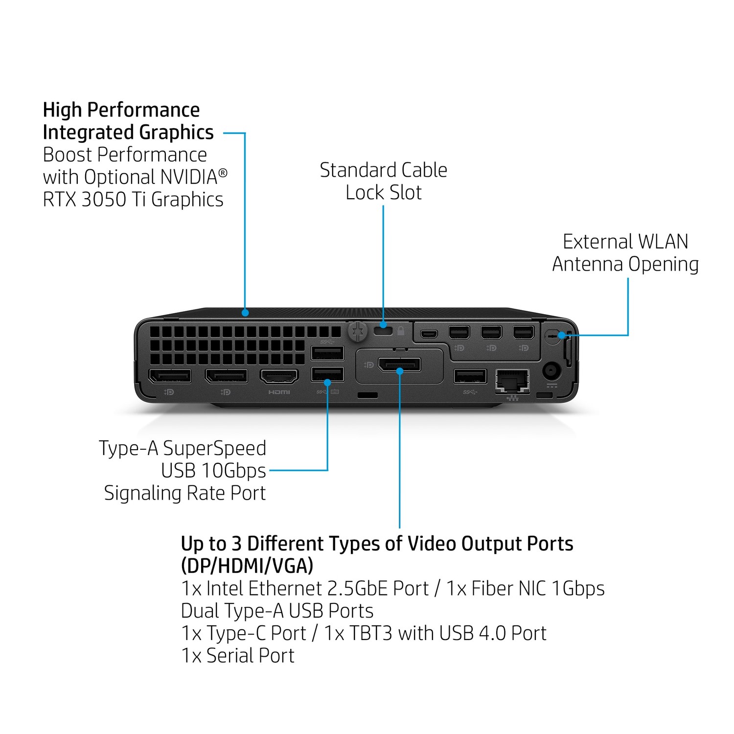 HP EliteDesk 800 G9 Tower PC - Intel Core I9-14900, 32 Go RAM, 1 To SSD, NVIDIA RTX 3050 - 7