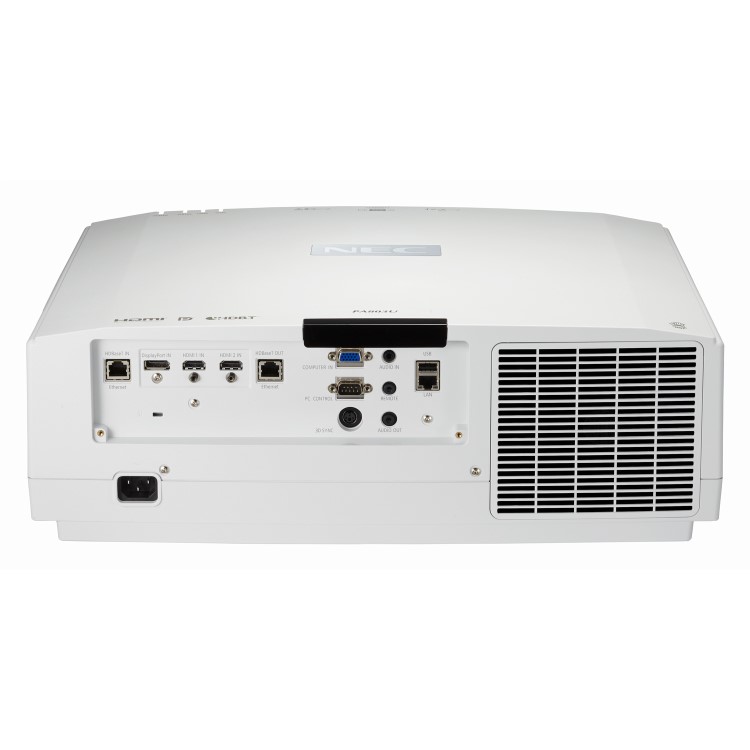 NEC PA803U 8000 ANSI Lumens WUXGA 3LCD Technology Installation Projector w/o a lens