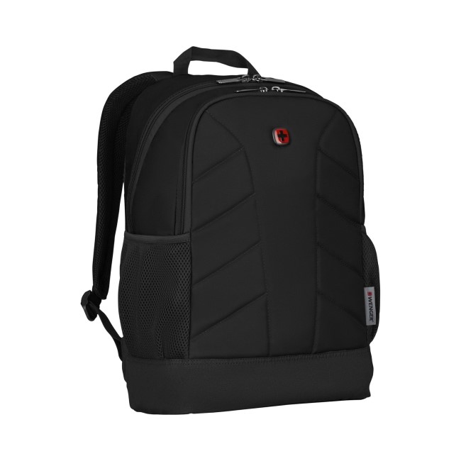GRADE A1 - Wenger Quadma 14 - 15.6" Laptop Backpack in Black