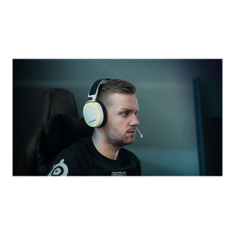 SteelSeries Arctis Pro + GameDAC 7.1 Gaming Headset in White
