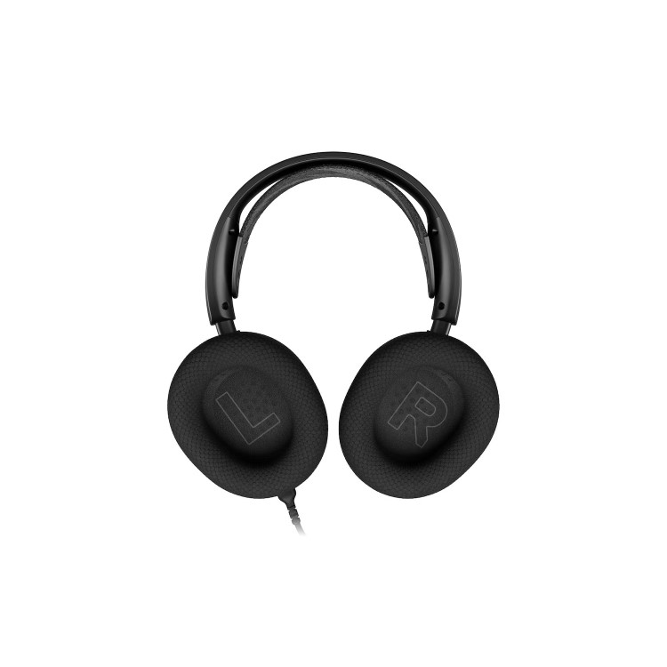 Bundle of SteelSeries Arctis Nova 3 RGB Gaming Headset Apex 9 RGB Gaming Keyboard and Rival 5 RGB Mouse with QcK Gaming Surface