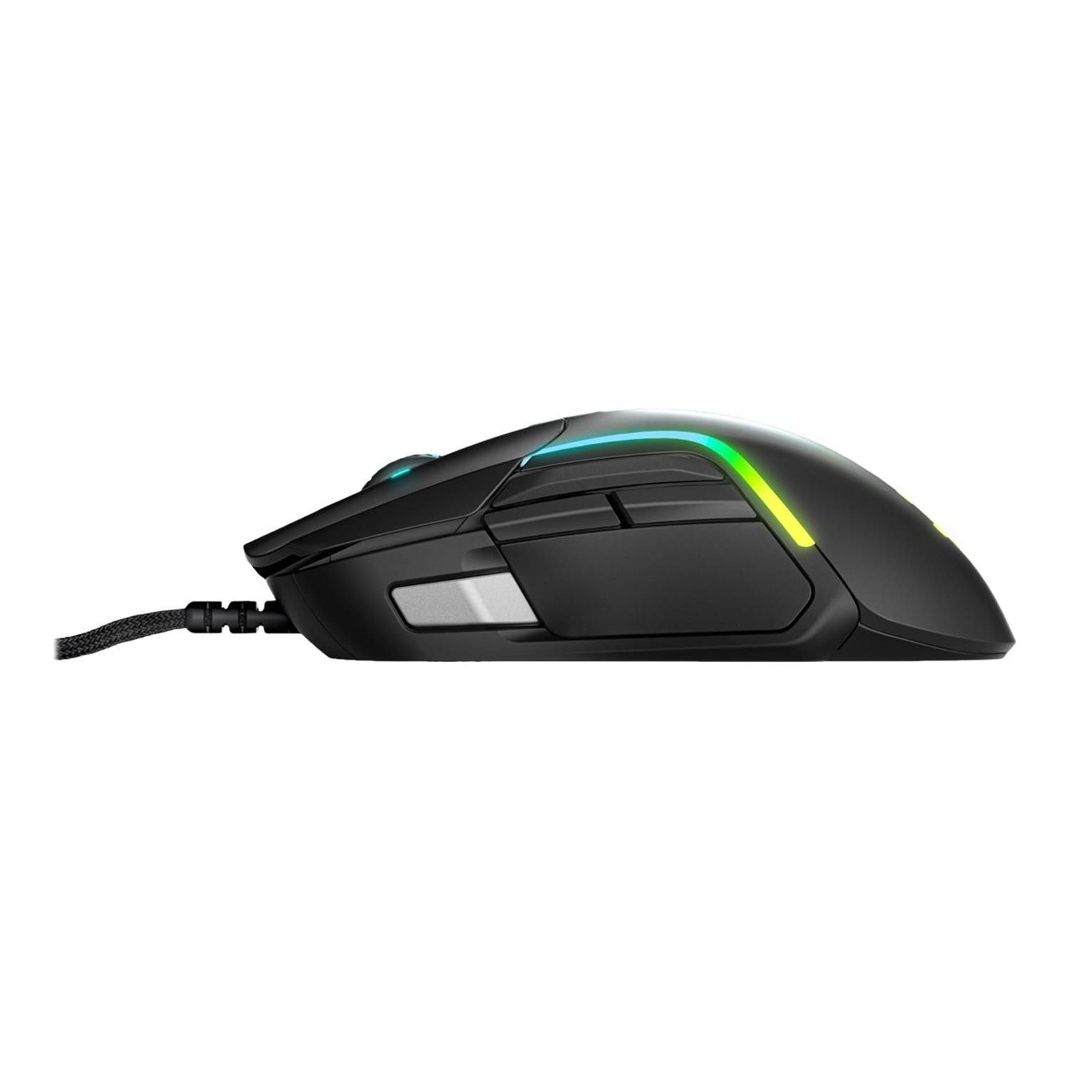 SteelSeries Rival 5 Wired Optical Gaming Mouse with RGB Lighting ...