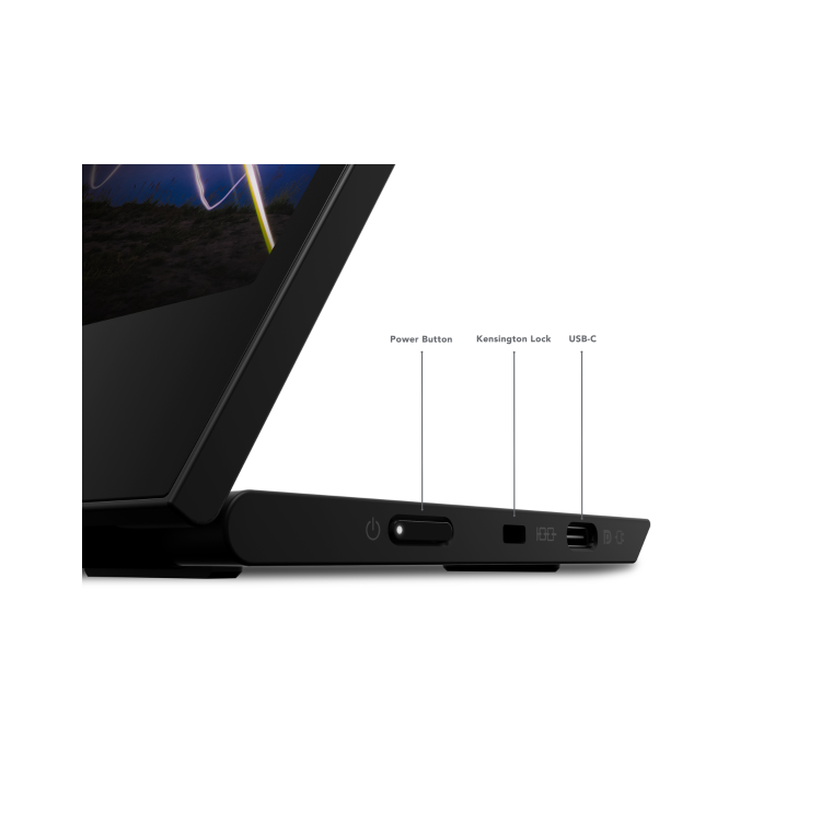 Lenovo ThinkVision M15 15.6" IPS Full HD USB-C Portable Monitor 