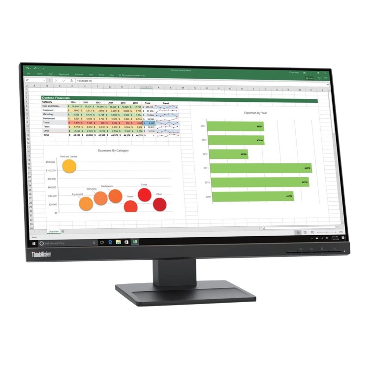 Lenovo ThinkVision E24q-20 23.8" QHD Monitor 