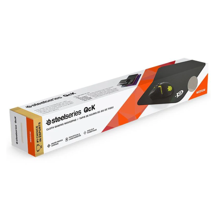 SteelSeries QcK Black Gaming Mouse Mat