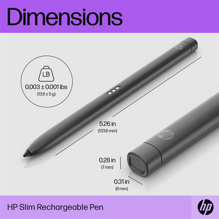 HP SLIM RECHBL PEN