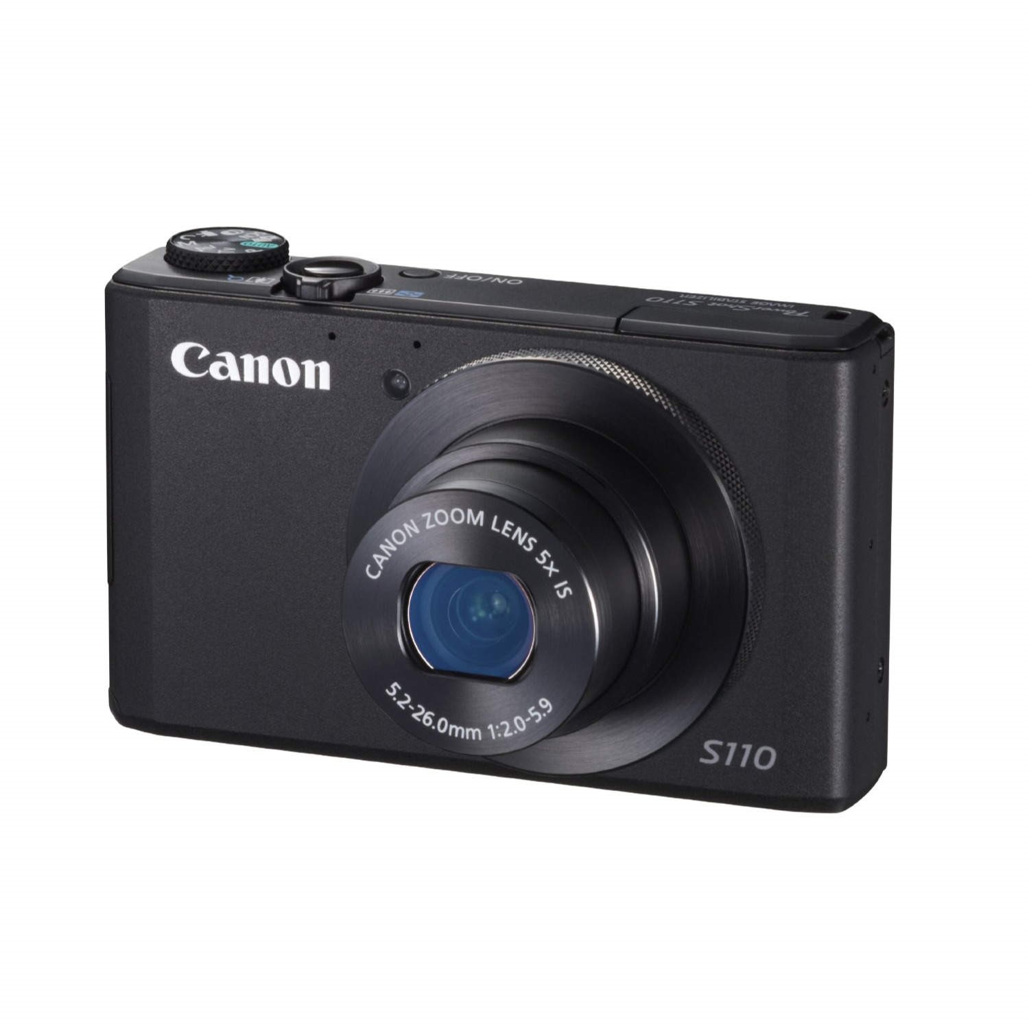 Canon Powershot S110 12.1MP Digital Camera - Black - Laptops Direct