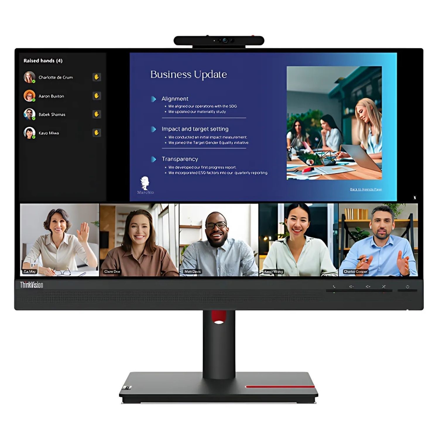 Lenovo ThinkVision T24v-30 23.8 IPS Full HD Monitor
