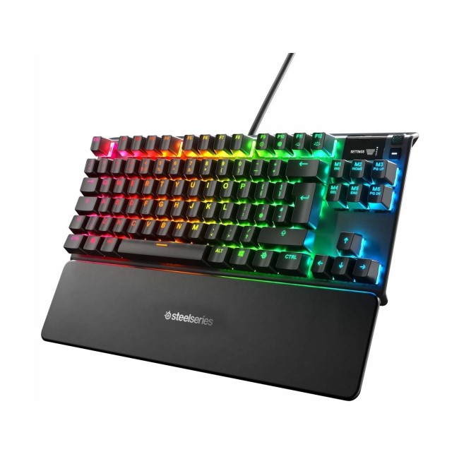 SteelSeries Apex 7 TKL 80% Mechanical Brown Switch Gaming Keyboard