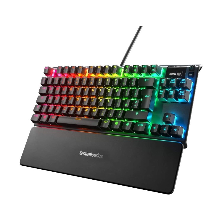 SteelSeries Apex 7 TKL 80% Mechanical Blue Switch Gaming Keyboard
