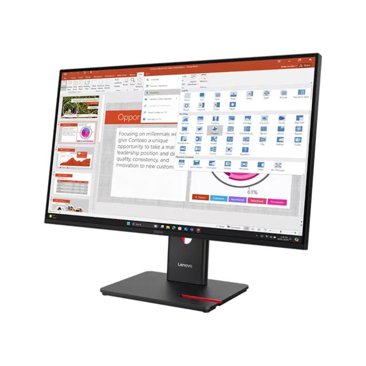 Lenovo ThinkVision T27-40 27" IPS Full HD 120Hz Monitor