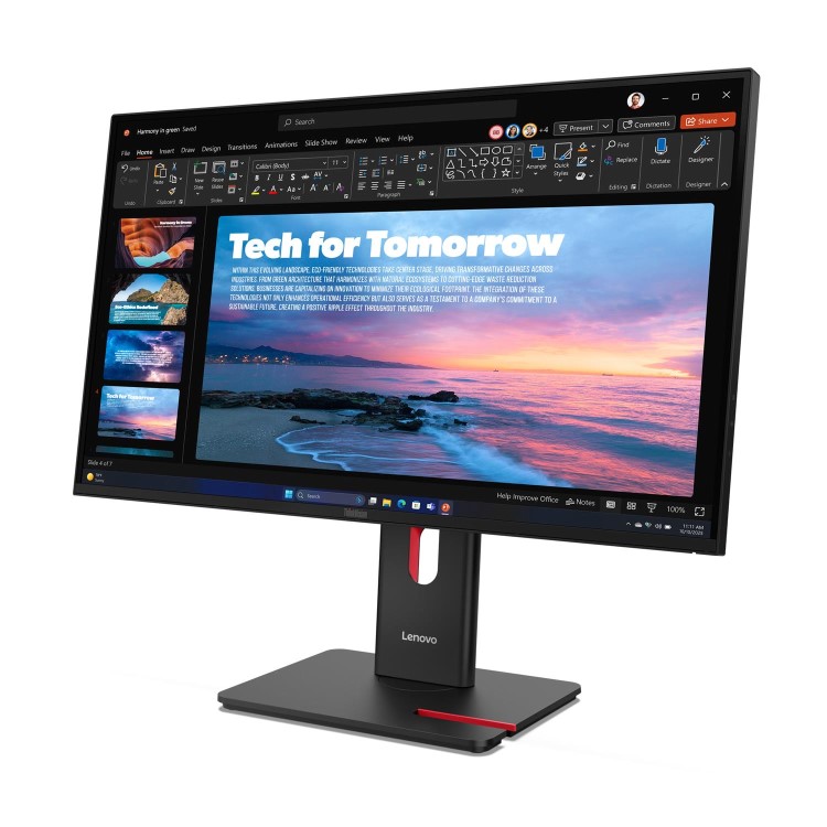 Lenovo ThinkVision T27QD-40 27" IPS QHD 120Hz USB-C Docking Monitor