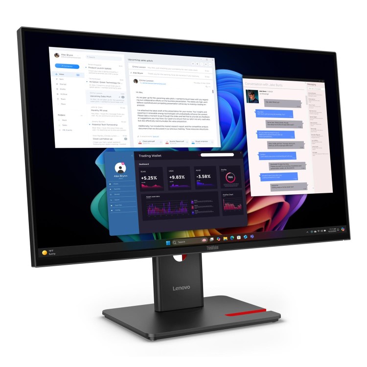 Lenovo ThinkVision T27UD-40 27" IPS 4K UHD USB-C Monitor