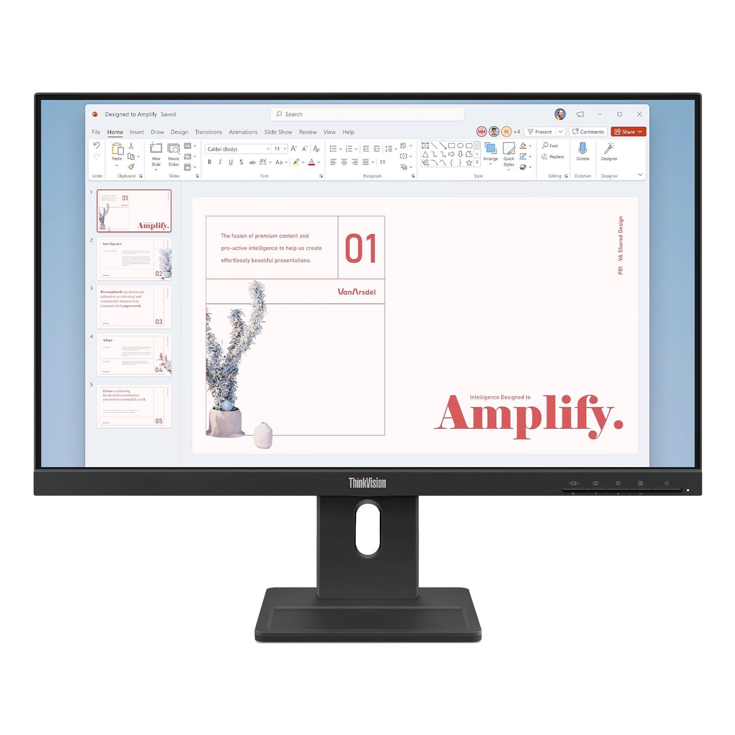 ThinkVision E24 40 23.8 IPS Full HD 100Hz Monitor