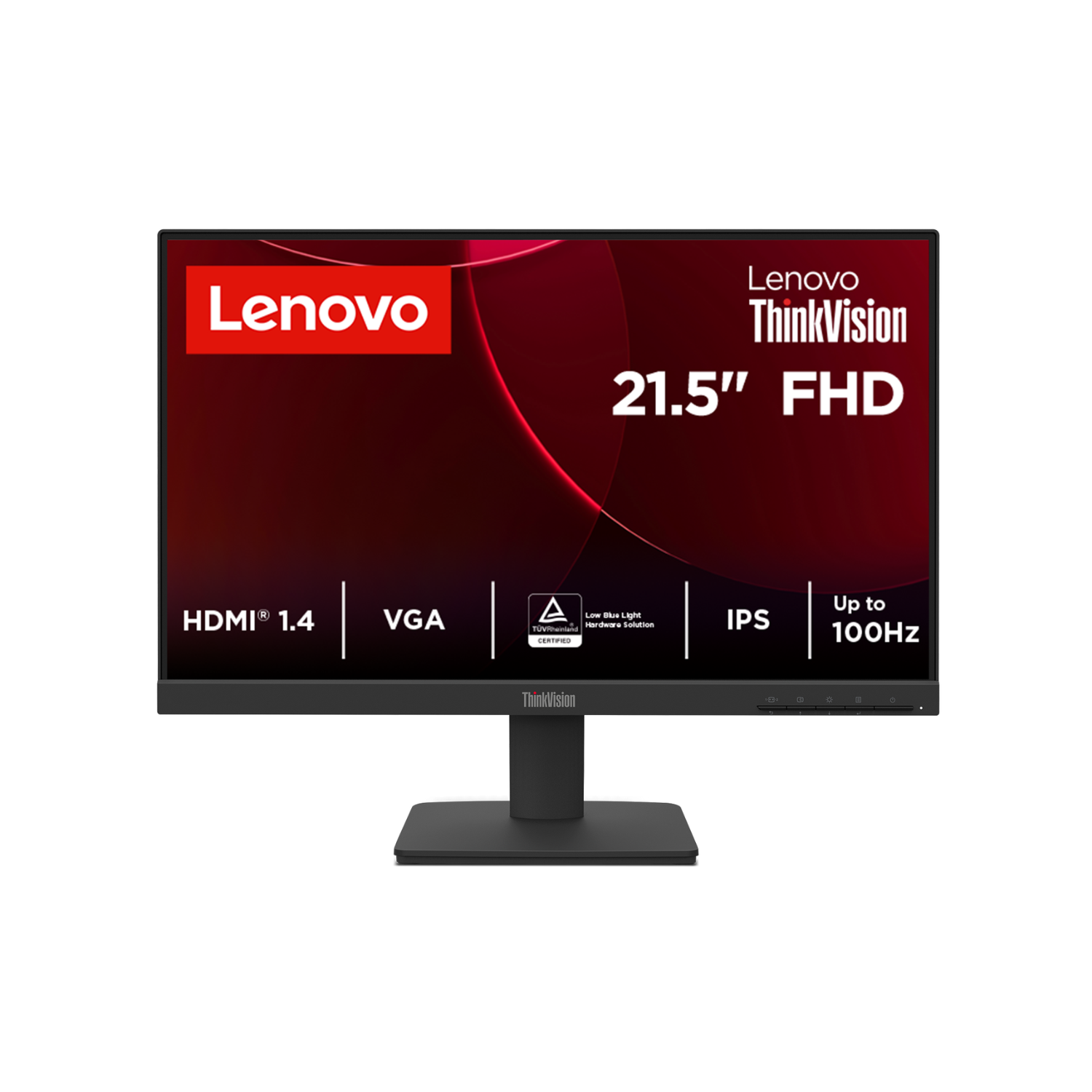 ThinkVision S22 4e LED monitor 1920 x 1080 Full HD @ 100 Hz IPS 250 cd m 1300 1 4 ms HDMI V