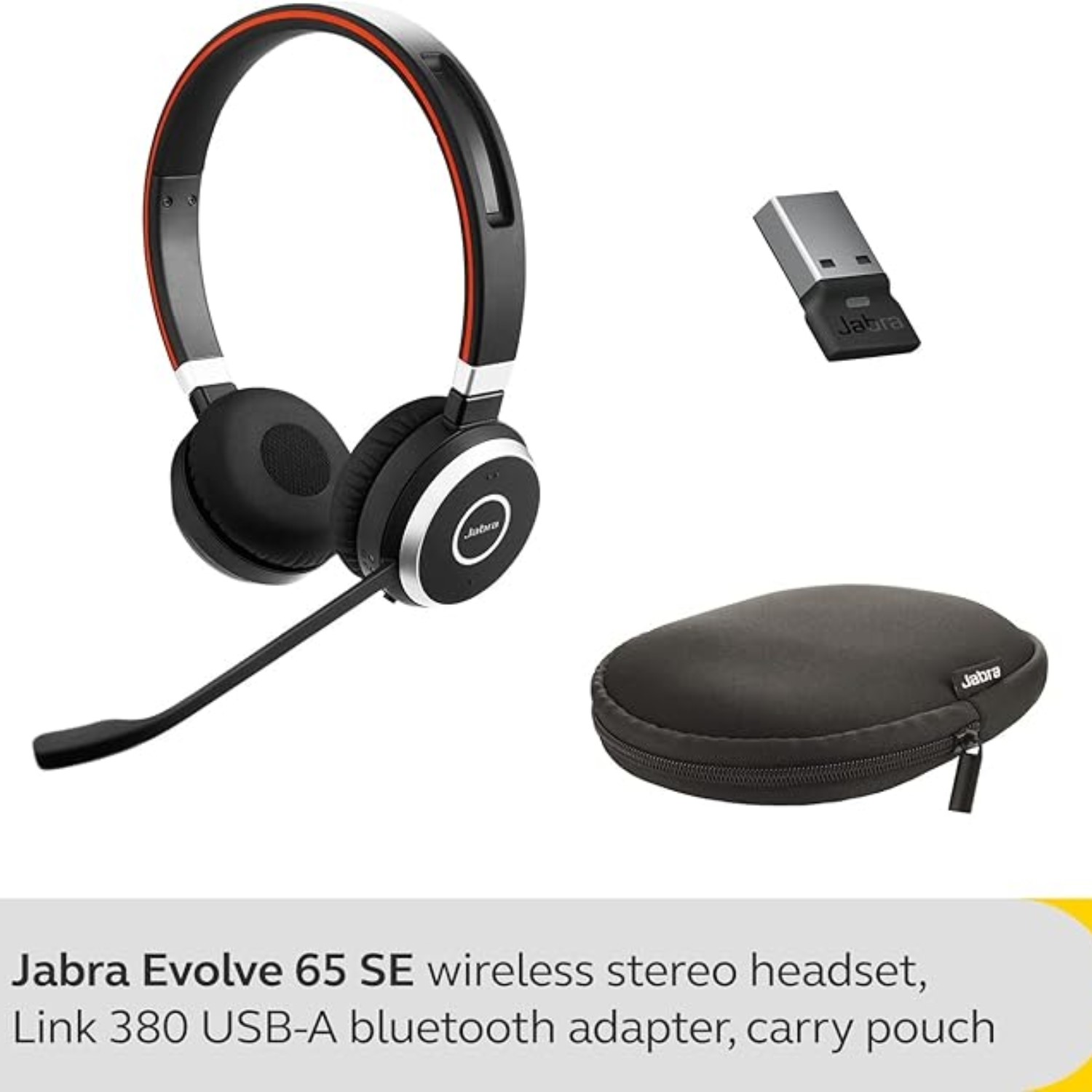 Java Evolve Stereo 65 Jabra Evolve 65 SE Wireless Headset - Laptops Direct