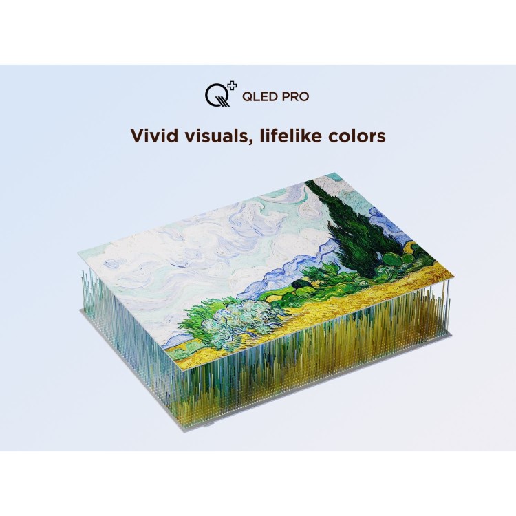 TCL NXTVISION 65A300W-UK 65-Inch 4K QLED TV  Dolby Vision IQ HDR10+ Google TV & Game Master Pro