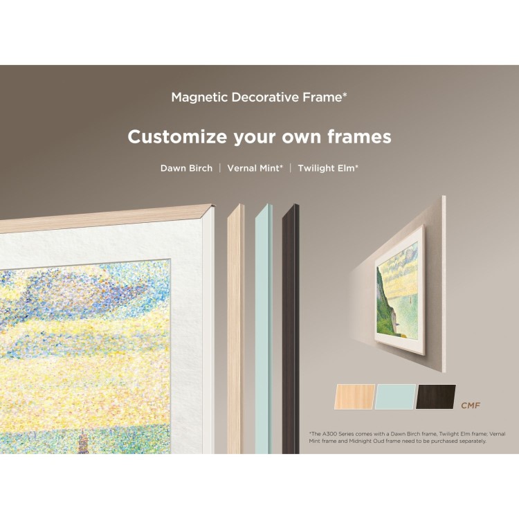 TCL NXTVISION 65A300W-UK 65-Inch 4K QLED TV  Dolby Vision IQ HDR10+ Google TV & Game Master Pro